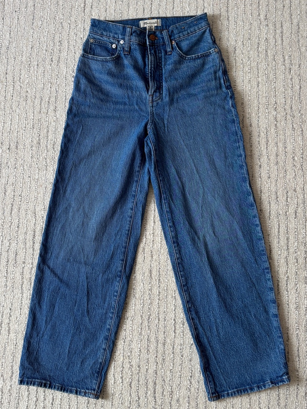 Madewell Perfect Vintage Wide Leg Crop